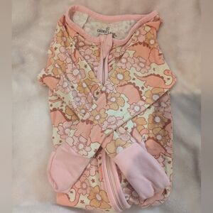 Caden Lane Floral Dino Sleeper